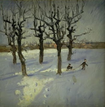 Winter Scene in a Suburb | Free Photo - rawpixel