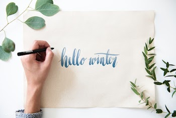 Winter season typography design mockup | Free stock psd mockup - 516276