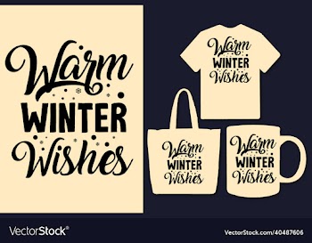 winter snow lettering typography quotes for tshirt