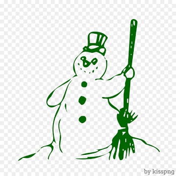 Winter, Snowman.png -  