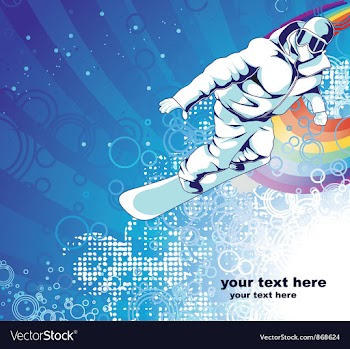 Winter sports vector image