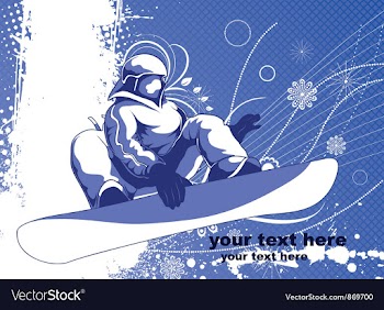 Winter sports vector image