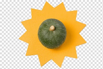 Winter squash Kabocha Calabaza Crookneck pumpkin, Cyan small pumpkin transparent background PNG clipart