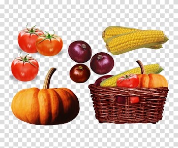 Winter squash Vegetarian cuisine Vegetable Tomato Maize, Tomato onion pumpkin vegetable corn transparent background PNG clipart