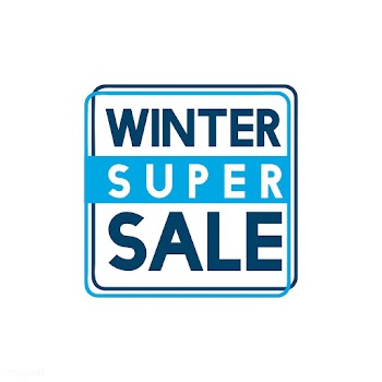 Winter super sale badge vector | Free stock vector - 503422