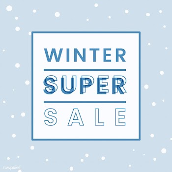 Winter super sale badge vector | Free stock vector - 504884