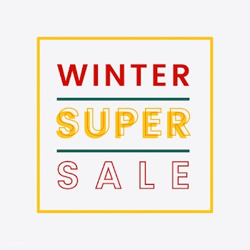 Winter super sale badge vector | Free stock vector - 504888