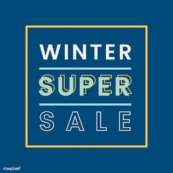 Winter super sale badge vector | Free stock vector - 504913