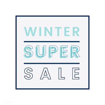 Winter super sale badge vector | Free stock vector - 504954