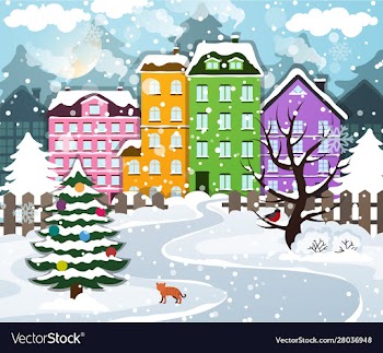 winter town