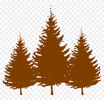 Winter Trees Cliparts 28, - Pine Tree Silhouette Vector