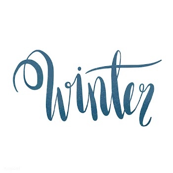 Winter watercolor style typography vector | Free stock vector - 489196
