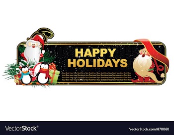 Winter web banner vector image