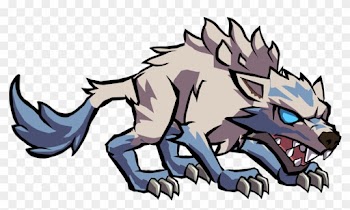 Winter Wolf 2 - Clip Art