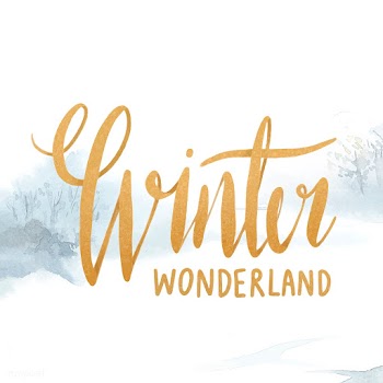 Winter wonderland watercolor typography vecto.. | Free stock vector - 489305