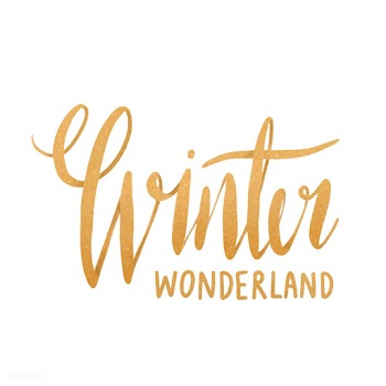 Winter wonderland watercolor typography vecto.. | Free stock vector - 489399