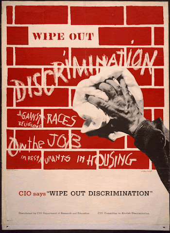Wipe out discrimination.  CIO | Free Photo - rawpixel