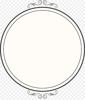 Wire-frame model Download - Vector creative design round mirror frame diagram 