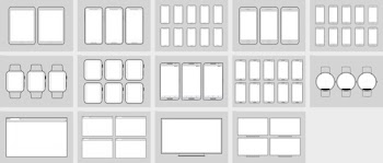 Wireframing Sketch Resource - PNG
