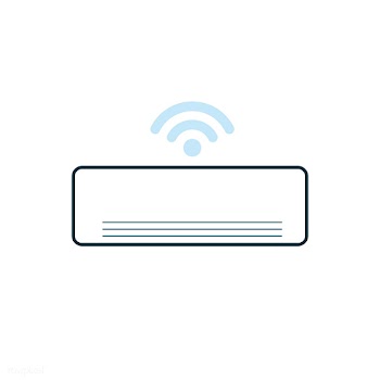 Wireless cooling and heating icon vector | Free stock vector - 534903