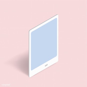 Wireless digital tablet clipart | Free stock vector - 382411