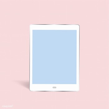 Wireless digital tablet clipart | Free stock vector - 382483