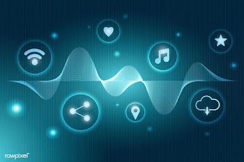 Wireless network technology | Free stock vector - 592978