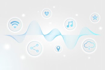 Wireless network technology | Free stock vector - 592992