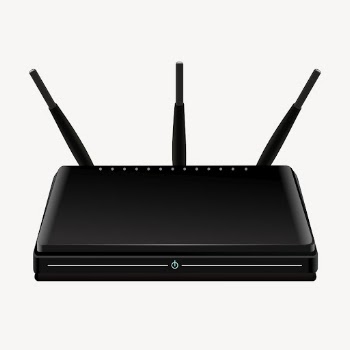Wireless router clipart, collage element | Free PSD - rawpixel