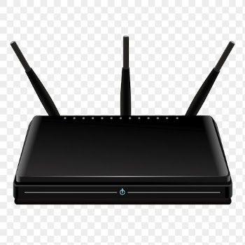 Wireless router png sticker, transparent | Free PNG - rawpixel