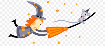 witch Broom Graphics Image Illustration - witch 