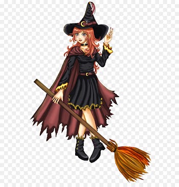 witch Drawing Broom Clip art - witch 