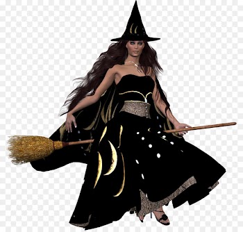 witch Halloween Broom Clip art - witch 