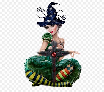 witch Halloween Woman Costume Clip art - woman 3d 