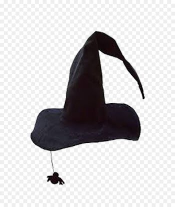 Witch hat Boszorkxe1ny Witchcraft - Curved black witch hat 