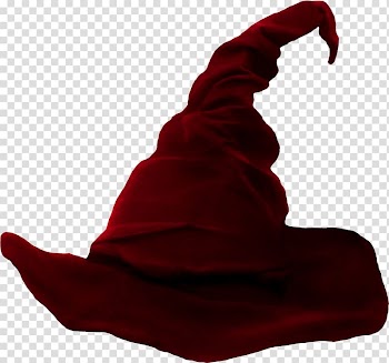 Witch hat Halloween Jack-o\'-lantern, Hat transparent background PNG clipart