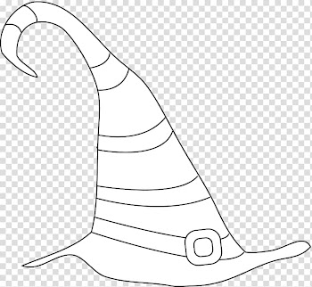 Witch hat Witchcraft Drawing, Hat transparent background PNG clipart