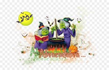 Witch Hazel Halloween Drawing - witch 