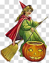 Witch illustration transparent background PNG clipart