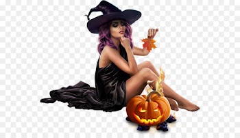 witch Pumpkin Halloween - witch 