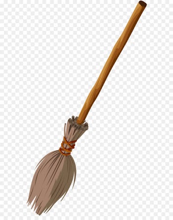 Witch's broom Witchcraft Clip art - Witch Broom Transparent Clip Art PNG Image 