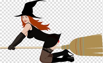 Witch's broom Witchcraft , witch transparent background PNG clipart