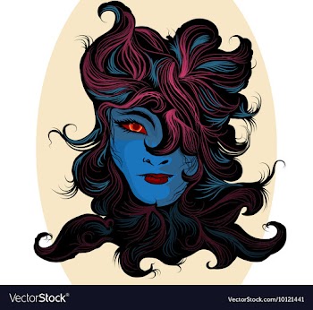 Witch woman vector image