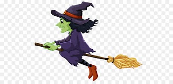 Witchcraft Free content Clip art - Witch riding a broom 