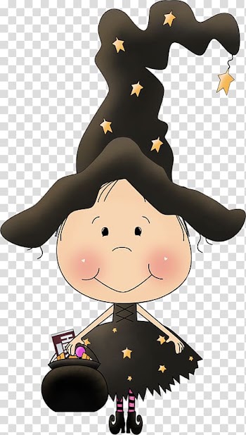 Witchcraft Halloween , Called the child of the hat transparent background PNG clipart