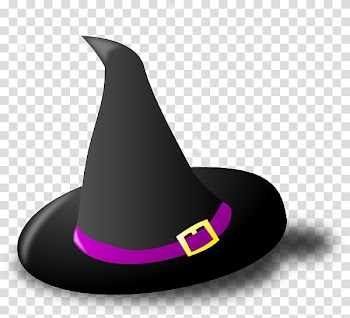 Witchcraft Halloween , Hat Cartoon transparent background PNG clipart