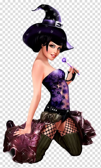 Witchcraft Halloween II SPECCHi , P Gothic transparent background PNG clipart