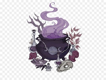 Witchcraft The arts Drawing Illustration - Witch decoction 