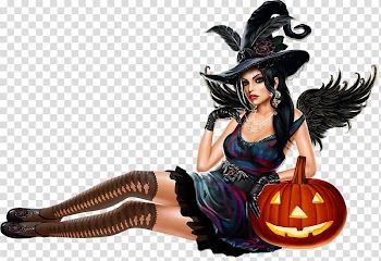 Witchcraft Woman Halloween, witch transparent background PNG clipart