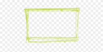 With A Cup Of Coffee, Bamboo Knitting Needles, A Ball - Green Frame Png